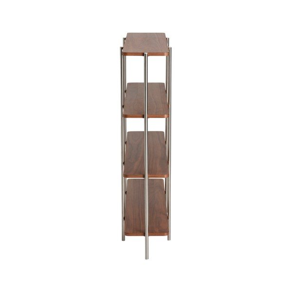 Tumeda naturaalse pähklipuust riiul 120x120x30 cm Lyllo - Ellos Home-image-4