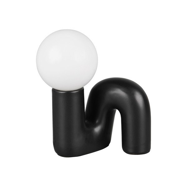 Must keraamiline lauavalgusti (kõrgus 21,5 cm) Quinn - Reality