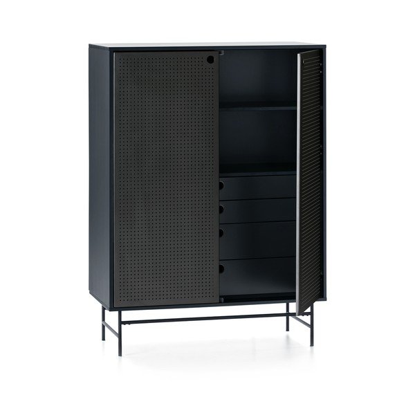 Must ja sinine kapp 93x130 cm Punto - Teulat-image-4