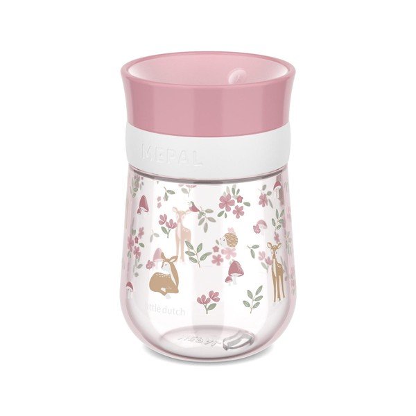 Heleroosa plastmassist laste kruus 300 ml Fairy Garden - Mepal