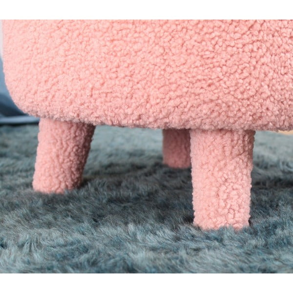 Heleroosa laste bukleekangast tugitool Moouv – Artie-image-3