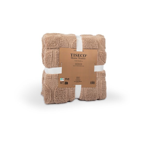 Pruun mikrofliisist tekk 150x200 cm Rena - Tiseco Home Studio-image-2