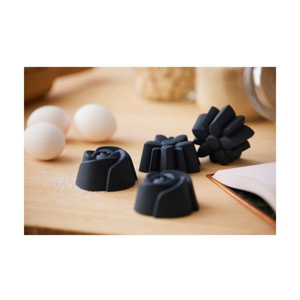 Silikoonist muffinivormid 6tk komplektis Rose - Blomsterbergs-image-4