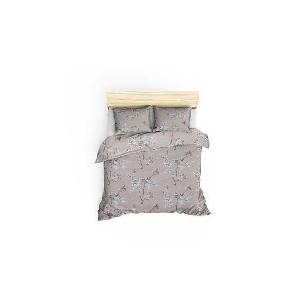 Pruun voodipesu kaheinimesevoodile Renforcé puuvillast 240x220 cm Chicory - Mijolnir-image-2