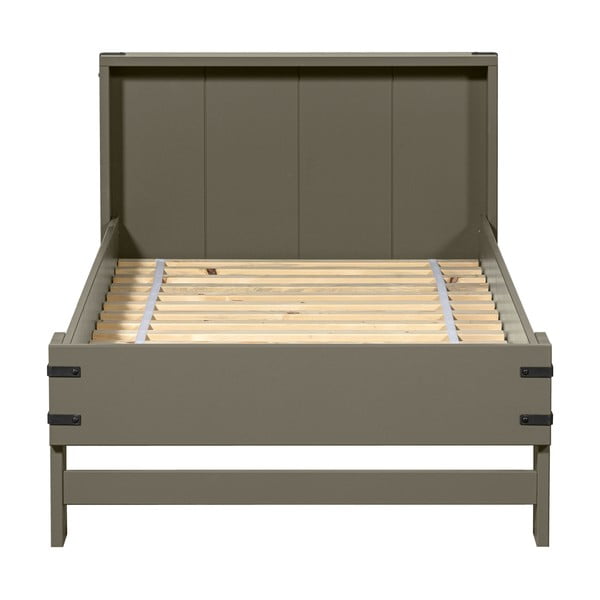 Roheline üheinimesevoodi 90x200 cm Bobby - WOOOD-image-2