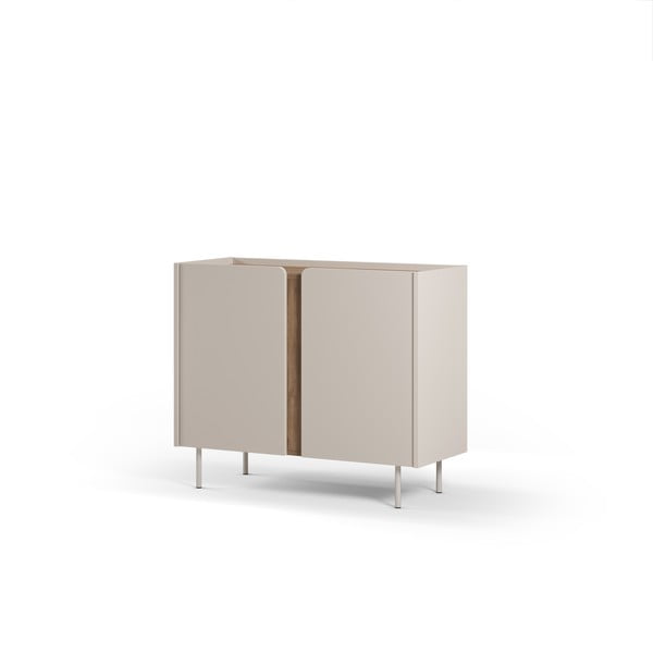 Kreem tammespoonist kapp 100x82,5x40 cm Lucile - Marckeric-image-4