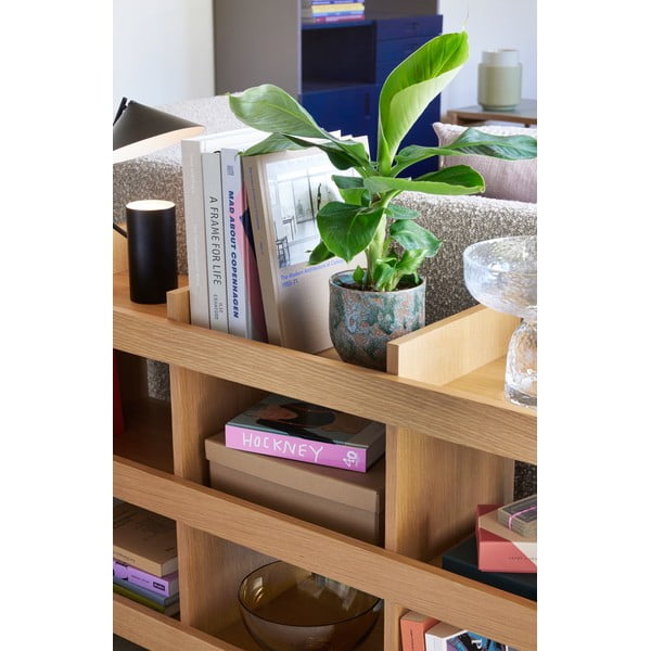 Tammepuidust raamaturiiul 120x70x32 cm Momentum - Hübsch-image-4