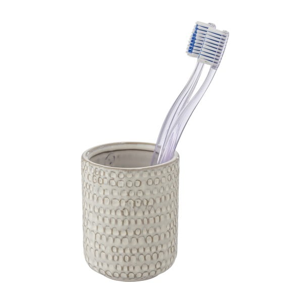 Kreemjas keraamiline tass hambaharjade jaoks Pergole - Wenko-image-4