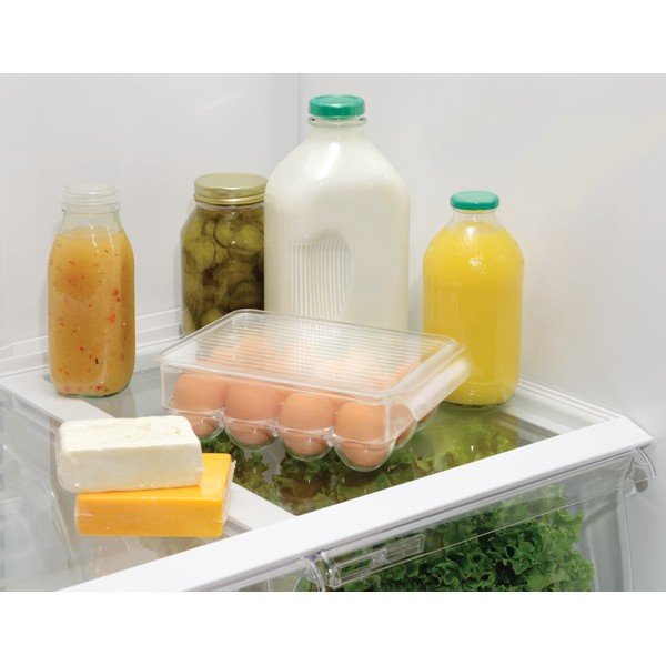 Plastmass külmkapi munarest 22x16 cm Binz – iDesign-image-1