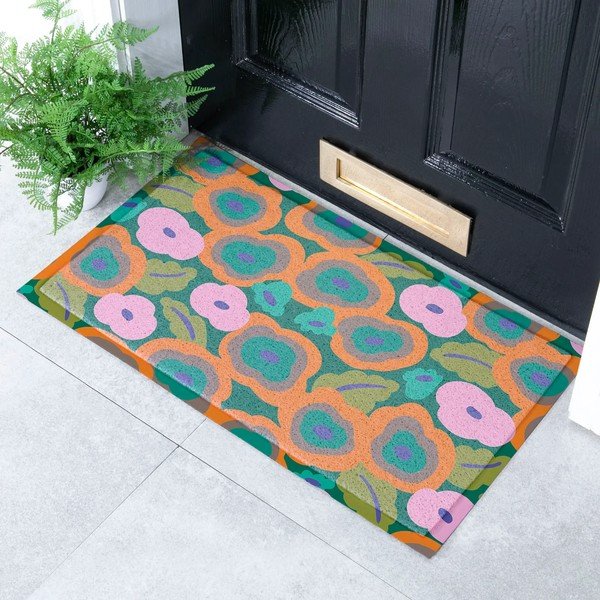 Matt taaskasutatud plastist 40x70 cm Elizabeth Olwen - Artsy Doormats-image-2