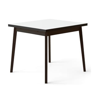 Must-valge kokkuklapitav söögilaud tammepuust Hammel , 90 x 90 cm Single - Hammel Furniture