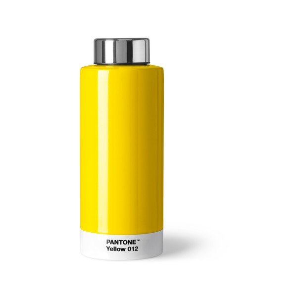 Kollane roostevabast terasest pudel, 630 ml - Pantone