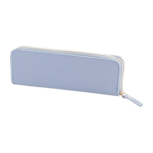 Světle modrá peněženka z pravé kůže Andrea Cardone Paresso