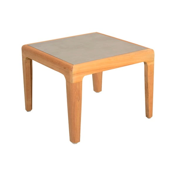 Zahradní odkládací stolek z teakového dřeva s HPL deskou Ezeis Aquariva