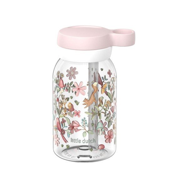 Roosa plastmassist lutipudel 450 ml Fairy Wonders - Mepal