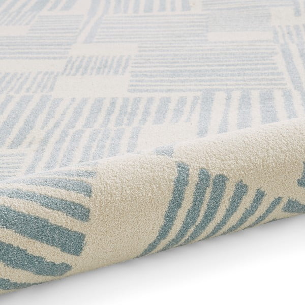 Helesinine vaip 80x150 cm Blocks - Catherine Lansfield-image-3