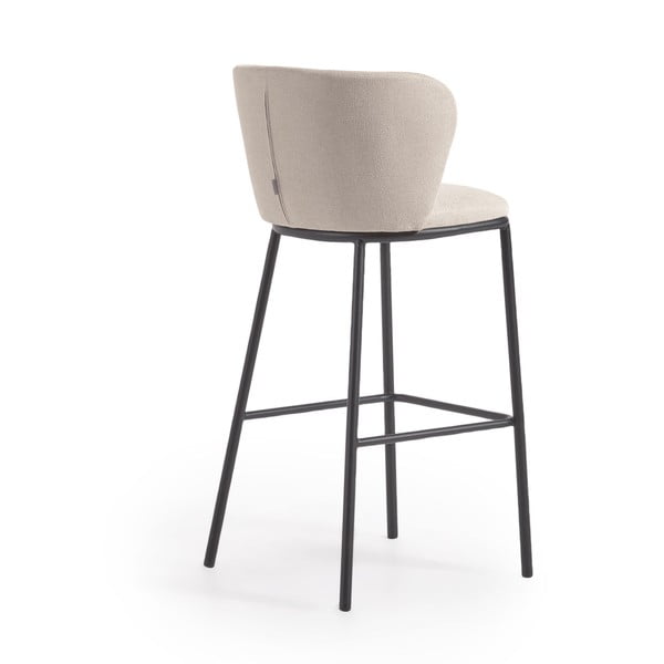 Beež baaritool 102 cm Ciselia - Kave Home-image-3