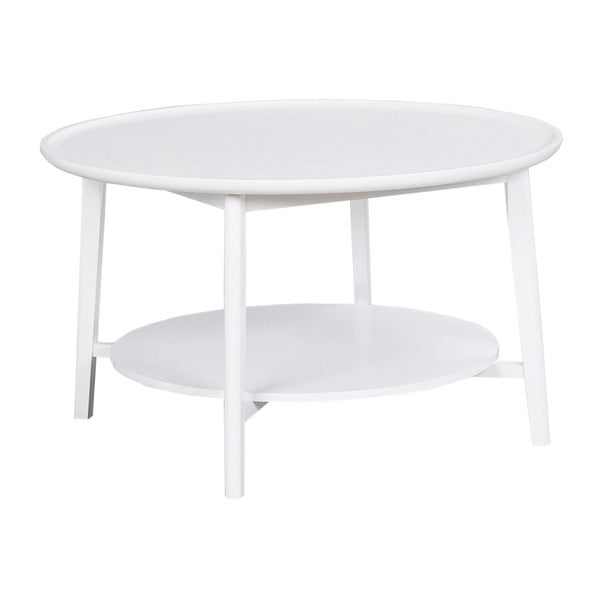 Bílý konferenční stolek Folke Pixie, ⌀ 90 cm
