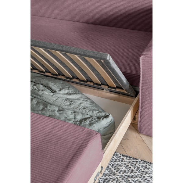 Roosa diivanvoodi 168 cm Lucky Lucy - Miuform-image-4