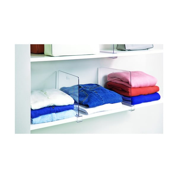 Läbipaistev riiulijaotur iDesign The Home Edit, pikkus 30,9 cm - iDesign/The Home Edit-image-1