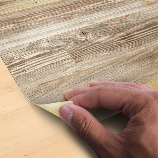 Põrandakleebis 90x60 cm Wooden Floor - Ambiance-image-4