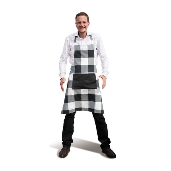 Kuchyňská zástěra Black Caros-image-2