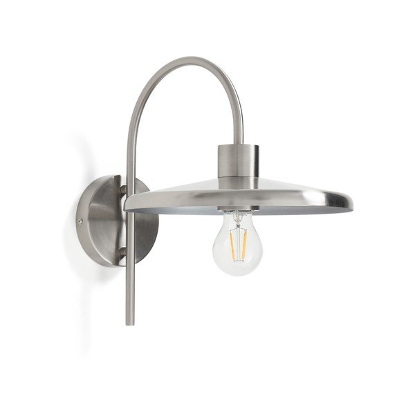 Hõbedane seinalamp ø 27 cm Nuvira - Kave Home