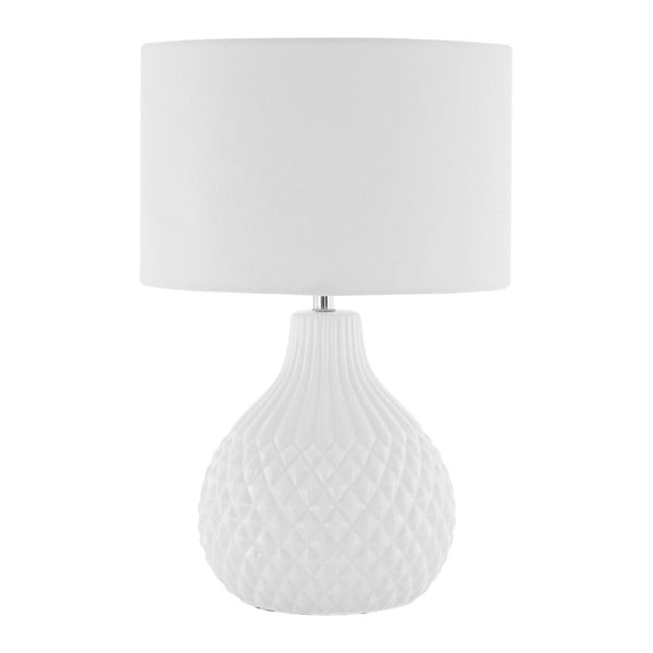 Stolní lampa s bílým stínítkem Premier Housewares Jax