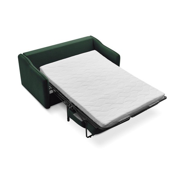 Roheline diivan igapäevaseks magamiseks/kokkupandav voodi 178 cm Lenny - Bobochic Paris-image-4