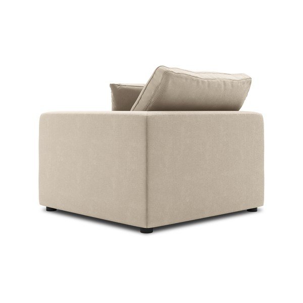Béžová rohová část modulární manšestrové pohovky Windsor & Co Sofas Galaxy, pravý roh-image-3