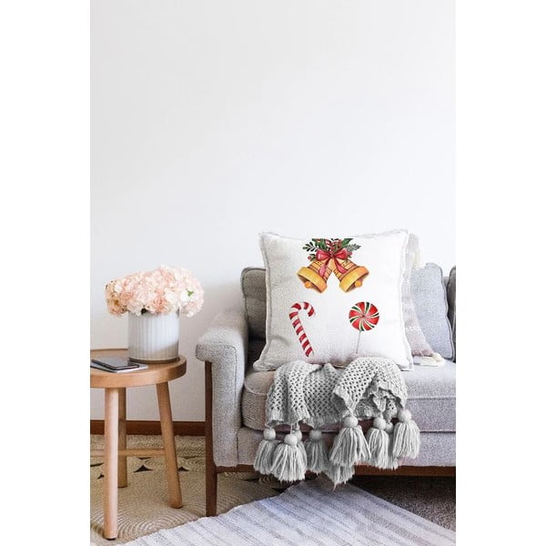 Jõulumotiividega padjapüür 43x43 cm - Mila Home-image-2