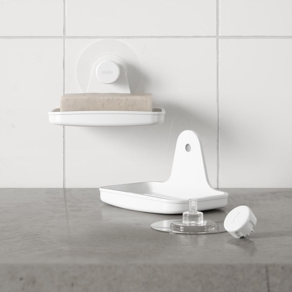 Valge taaskasutatud plastikust seebialus, puurimisvaba Flex - Umbra-image-2