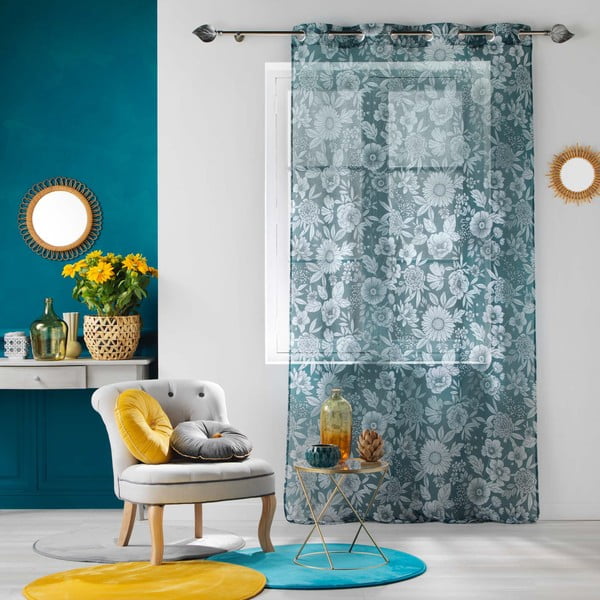 Sinine voile-kardin 140x280 cm Milady – douceur d'intérieur-image-2