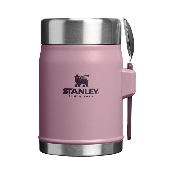 Lilla roostevabast terasest toidutermos 400 ml Legendary Food Jar + Spork Purple Smoke - Stanley