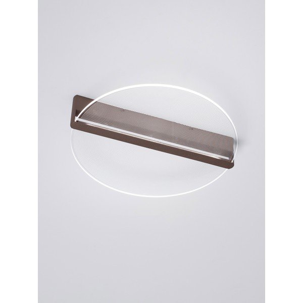 Pruun alumiiniumist hämardatav LED-laevalgusti akrüülklaasist varjuga Noah - Nova Luce-image-3