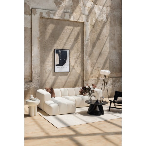 Hallikaspruun sametist nurgadiivan (parem nurk) Cube - Bonami Selection-image-1