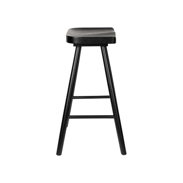 Must tammepuust baaritool 64 cm Vander - White Label-image-3