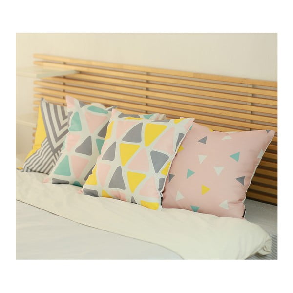 Pillowcase Mike & Co. NEW YORK Trianglis, 43 x 43 cm - Mike & Co. NEW YORK-image-3