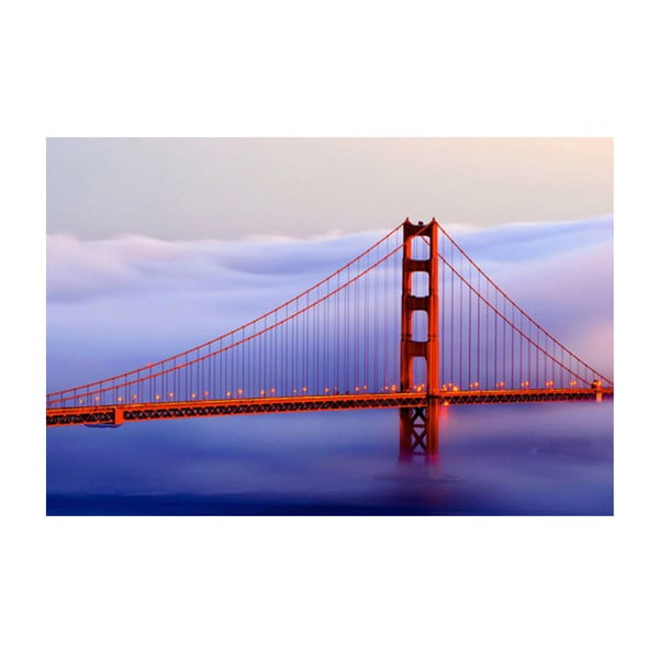 Obraz na skle San Francisco, 40x60 cm