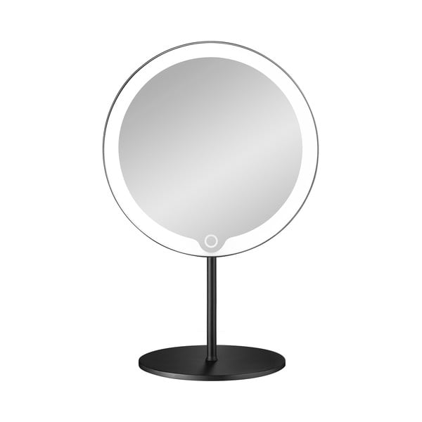 Must kosmeetiline peegel LED taustavalgusega Modo - Blomus