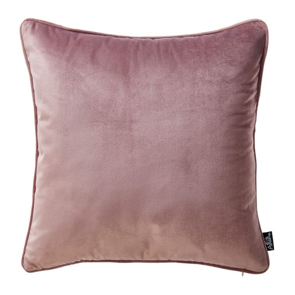 Světle růžový povlak na polštář Apolena Velvet, 45 x 45 cm