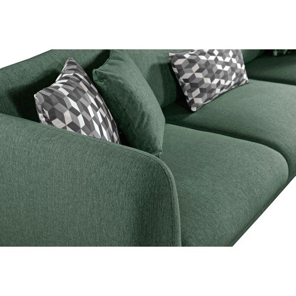 Roheline pikendatav diivan Mallorca - Pandia Home-image-1