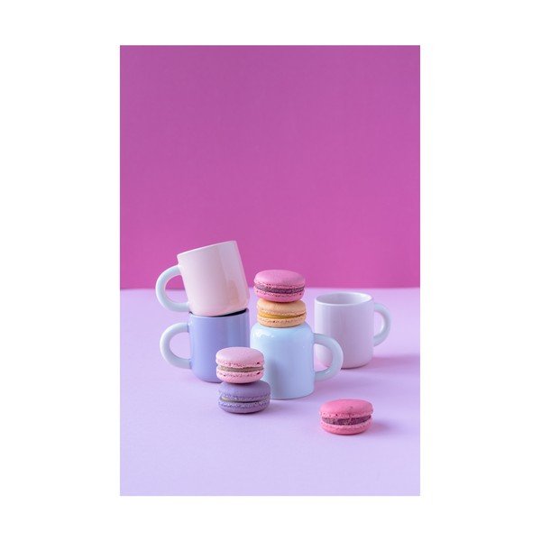 Heleroosa portselanist kruus 370 ml Sherbet - Maxwell & Williams-image-1