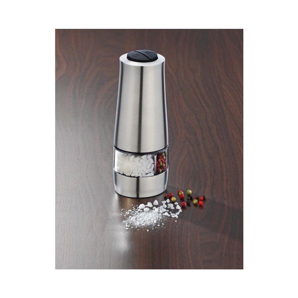 Kahekordne soola- ja pipraveski hõbedast Mill - Wenko-image-1