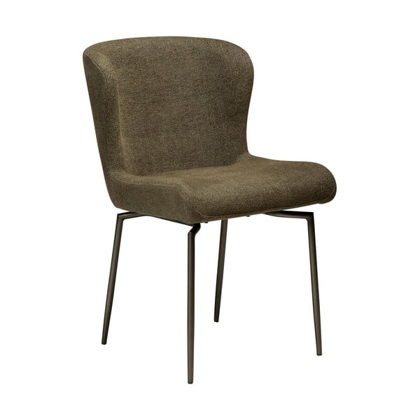 Khaki polsterdatud söögitool Glam – DAN-FORM Denmark