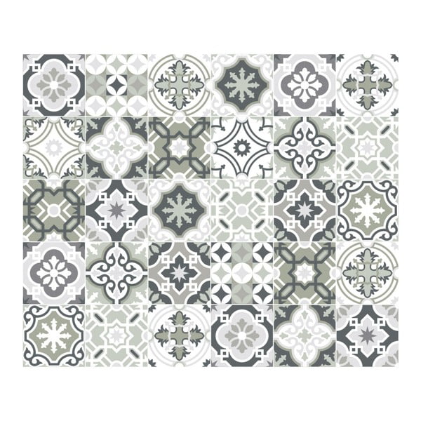 30 seinakleebise komplekt, 10 x 10 cm Oslo - Ambiance-image-2