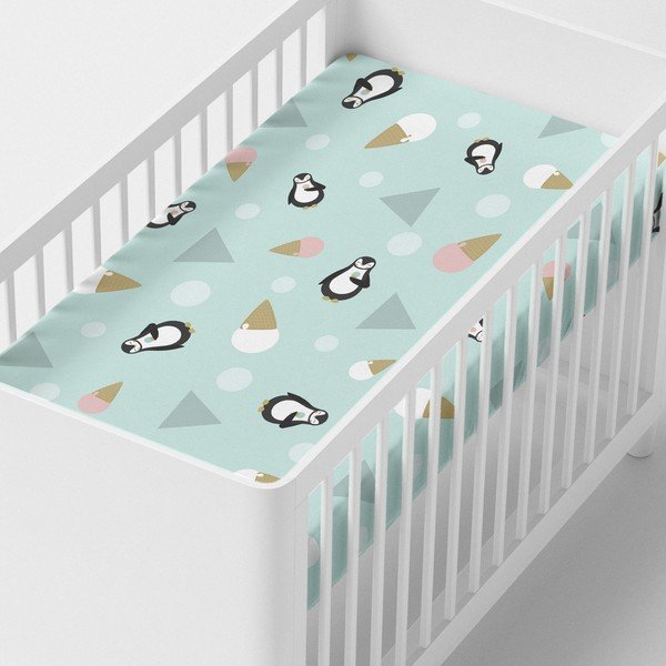 Beebi puuvillane lina Happynois , 120 x 60 cm Skymo Day - Mr. Fox-image-1