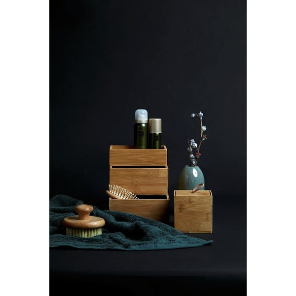 Bambusest vannitoa korrastajad, 3tk komplektis Terra - Wenko-image-2