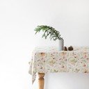 Jõulumotiividega laudlina 140 x 140 cm Jingle Bells - Linen Tales