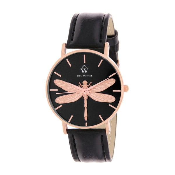 Dámské hodinky s řemínkem v černé barvě Olivia Westwood Cutono